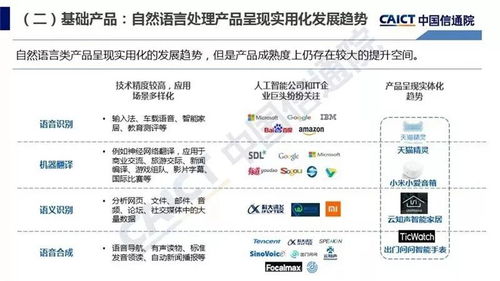 中國信通院 人工智能發(fā)展白皮書 產(chǎn)業(yè)應(yīng)用篇 2018年 大解析